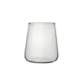 Transparenter Borosilikatglas Becher, minimalistische Wassertropfenform für Büro und Zuhause. - Kurze Version / 450ml Packung / Transparent