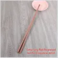 42cm extra long red sandalwood chopsticks for hotpot and frying, untreated natural wood - Red Sandalwood / 42 cm