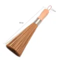 Cepillo para wok de bambú con mango de madera longitud 30 cm cocina - Mango de Madera Mediano Cerdas Finas