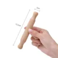Mini rouleau à pâtisserie en bois de 13,5 cm, idéal pour les enfants et les raviolis - Mini Rouleau à Pâtisserie (13.5x2cm) / Couleur Bois