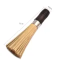 Cepillo de limpieza tradicional para wok de bambú de 31 cm con mango largo de madera - Portafiltro de Café