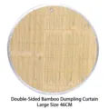 Tapete de bambú redondo de 46 cm de doble cara para hacer albóndigas tradicionales - Tapete para dumplings grande de doble cara