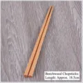 Tragbare 18,5 cm Buchenholz-Essstäbchen, ideal für Reisen und den täglichen Gebrauch - Buchenholz Sechseckige Stäbchen