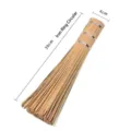 Cepillo de limpieza tradicional de bambú de 30 cm con refuerzo de anillo de hierro - Anillo de Hierro Redondo
