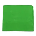 Solid vibrant green square bandana for hip-hop dancers and street style accessory - 55x55cm / Grass Green