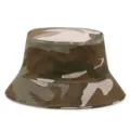 Cappello a secchiello casual in cotone mimetico unisex con protezione solare traspirante - Mimetica N. 6