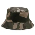 Cappello a secchiello in puro cotone traspirante mimetico per protezione solare esterna - Mimetica N. 7