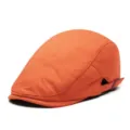 Boina retro de algodón naranja para hombre y mujer, accesorio de invierno elegante - 56-59cm (Ajustable) / Naranja (Ajustable Lateral)