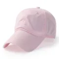 Gorra de béisbol de malla rosa claro transpirable para protección solar de verano - Circunferencia cabeza aprox. 56-59cm / Rosa