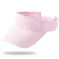 Visera de malla rosa ligera para deportes al aire libre y protección solar en verano - Se Adapta a 56-59cm Circunferencia de la Cabeza / Rosa