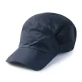 Lightweight breathable navy blue sports baseball cap with mesh for sun protection outdoors - 56-59cm (Normal Size) / Design A (Mesh Breathable) / Dark Blue