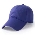 Gorra de béisbol de malla azul transpirable con ala ancha para protección solar de verano - Circunferencia cabeza aprox. 56-59cm / Púrpura