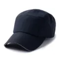 Berretto sportivo blu scuro leggero e traspirante ad asciugatura rapida per l'outdoor - 56-59cm (Taglia Normale) / Design B (Perforazione Laser) / Blu scuro
