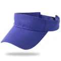 Visera de malla morada transpirable con ala curva para deportes y protección solar. - Se Adapta a 56-59cm Circunferencia de la Cabeza / Púrpura
