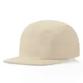 Lightweight breathable quick-dry 5-panel camper hat in khaki for outdoor street style - Fits 56-60cm / Khaki