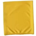 Vibrant yellow square hip hop bandana for men featuring high-quality overlock edges - Yellow