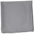 Premium solid grey square hip-hop bandana headscarf for men street dance and styling - Light Gray