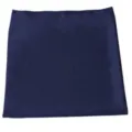 Solid navy blue square hip-hop bandana for men, versatile street dance headwrap scarf - Blue