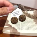 Vintage retro leopard print flocked stud earrings with 925 silver needle for women - 925 Silver Post Flocked Round Buckle Style (E5100) / Leopard Brown (E5100)