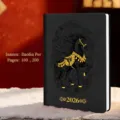2026 Year of Horse Business Planner A5 in Starlight Black, Daily Management Notebook - Paperback / A5规格200页 / Starry Black