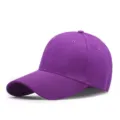Berretto da baseball viola semplice e minimalista per protezione solare e stile casual - Viola scuro