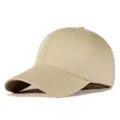Cappello da baseball kaki classico con cinturino regolabile per protezione solare all'aperto - Khaki scuro