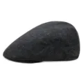Classic grey woolen beret flat cap for men and women, warm winter outdoor newsboy hat - One Size (Fits 56-58CM) / Color 4 (Dark Gray)