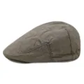 Classic brown plaid woolen beret flat cap for men and women autumn winter warm driving hat - One Size (Fits 56-58CM) / Color 3 (Brownish Gray Plaid)