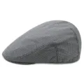 Coppola classica in lana con motivo pied-de-poule per uomo e donna - Taglia Unica (Per 56-58CM) / Colore 10 (Pied de Poule Classico)