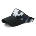 Breathable outdoor camouflage and polka dot sun visor hat for sports and mountain hiking - Adjustable (Fits 56-59cm Head Circumference) / Color 15