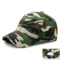 Klassieke camouflage baseballpet met verstelbare metalen gesp aan de achterkant - Verstelbaar (56-59cm) / Groen Camouflage (Nieuwe Stijl)