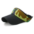 Outdoor camouflage polka dot sun visor hat for sports and mountain hiking activities - Adjustable (Fits 56-59cm Head Circumference) / Color 14