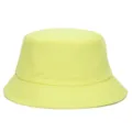 Oversized neon yellow cotton bucket hat for breathable outdoor sun protection unisex - Neon Yellow