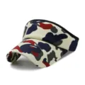 Breathable outdoor camouflage sun visor hat for men and women sports and travel - Adjustable (56-59cm) / Camouflage Style No.5 (Ape Head Camo)