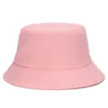 Large head circumference pink bucket hat for sun protection in breathable fabric - Pink