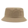 Classic khaki large size outdoor bucket hat providing excellent sun protection for men and women - Khaki