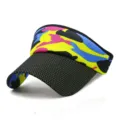 Outdoor camouflage polka dot sun visor for sports and hiking - Adjustable (Fits 56-59cm Head Circumference) / Color 18