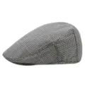 Coppola classica a quadri in lana blu e marrone per uomo e donna autunno inverno - Taglia Unica (Per 56-58CM) / Colore 11 (Plaid Blu/Marrone/Bianco)
