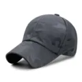 Ademende grijze camouflage baseballpet voor buitensporten en zonbescherming, grijs - 56-59cm / Mat Grijze Camouflage