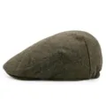 Berretto classico in misto lana verde oliva per il calore invernale e lo stile outdoor - Taglia Unica (Per 56-58CM) / Verde militare