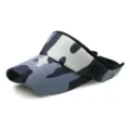 Camouflage sun visor hat with breathable mesh for summer outdoor sports and hiking - One Size Adjustable (56-59CM) / Blue White Camo (No. 1)