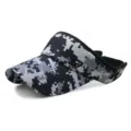 Breathable pixel camouflage sun visor hat for outdoor sports and sun protection - One Size Adjustable (56-59CM) / Digital Camo (No. 13)