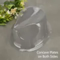 Langlebiger transparenter PVC-Hutformer mit konkaven Seiten zur Erhaltung der Hutform - Passend Für 56-60cm Erwachsenengröße / Side Concave Style