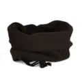 Adjustable brown fleece winter neck warmer gaiter for outdoor cold weather protection - Adjustable / Coffee