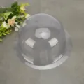 Transparenter PVC-Hutformer mit kurzer Krempe für den Schutz von Hüten. - Fits 50-54cm Kids Size / Rundes Oberteil mit kurzem Rand
