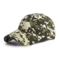 Outdoor digital camouflage baseball cap for men and women in green khaki pattern - One Size Adjustable 55-60cm / Army Green