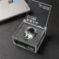 Large heart-shaped crystal diamond ornament in clear display box - Box Only (Without Diamond)