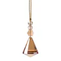 Barnsteen kristallen prisma kersthanger voor kerstboomdecoratie en huisdecoratie - 1 Stuk Stijl 8 (Amber Kegelvormig)