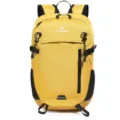 Lightweight foldable yellow backpack perfect for hiking, mountaineering and outdoor sports. - Yellow