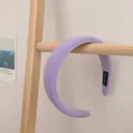 Diadema de esponja acolchada violeta de alta calidad para un peinado con volumen - Púrpura Taro